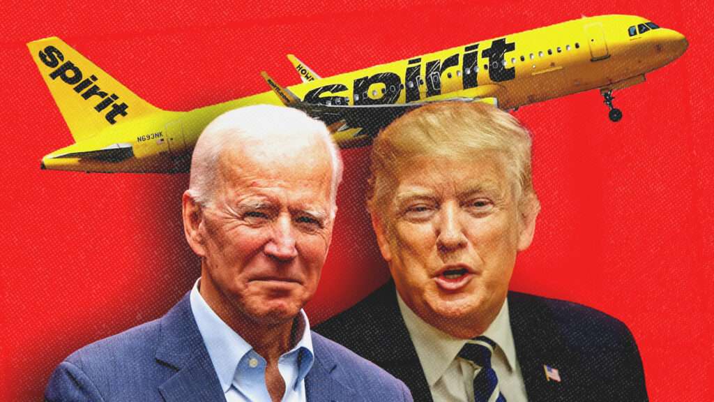 Biden Killed the Spirit Airlines Merger. Now Trump Wants Taxpayers To Save the Company.