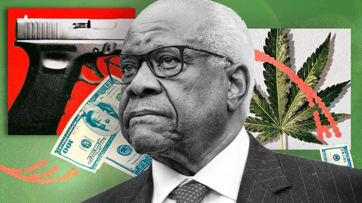 Clarence Thomas Explains Why the Commerce Clause Cannot Justify Federal Bans on Gun Possession