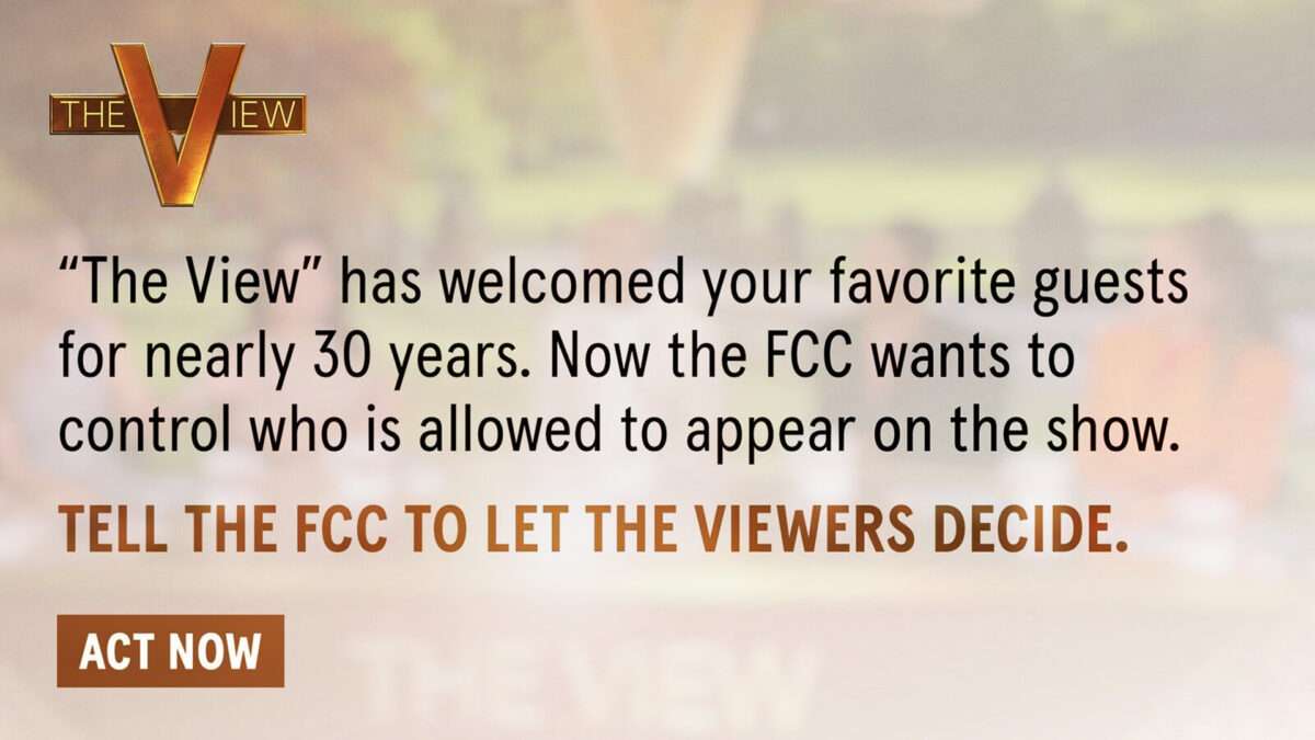 ABC Asks Viewers To Defend the Network Against the FCC