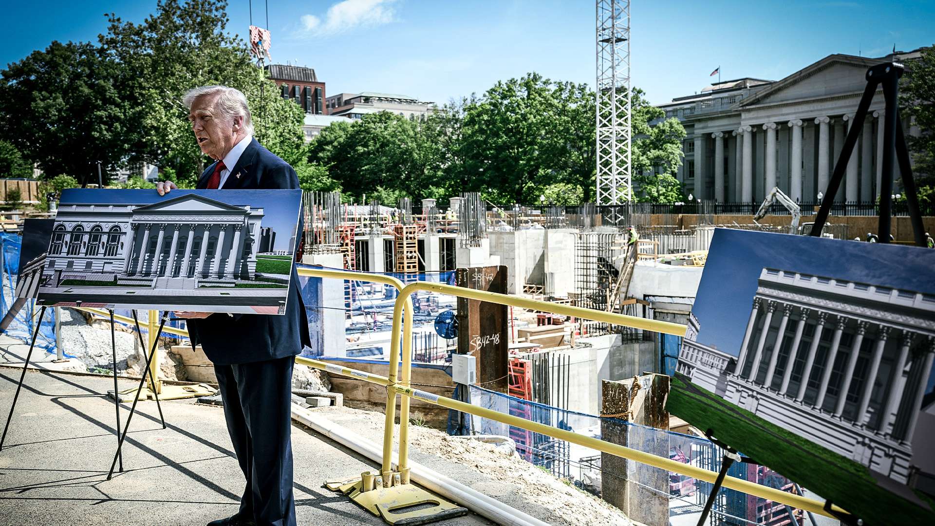 Even If Trump's Ballroom Project Is Illegal, a DOJ Lawyer Says, the Courts Cannot Stop It