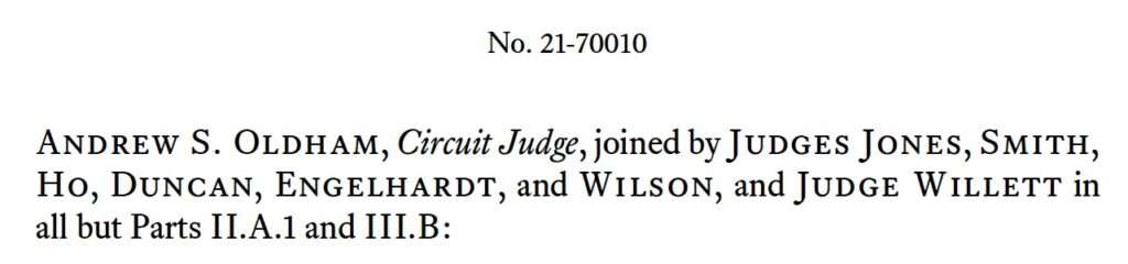 Another Unusual Footnote In An En Banc Fifth Circuit Opinion