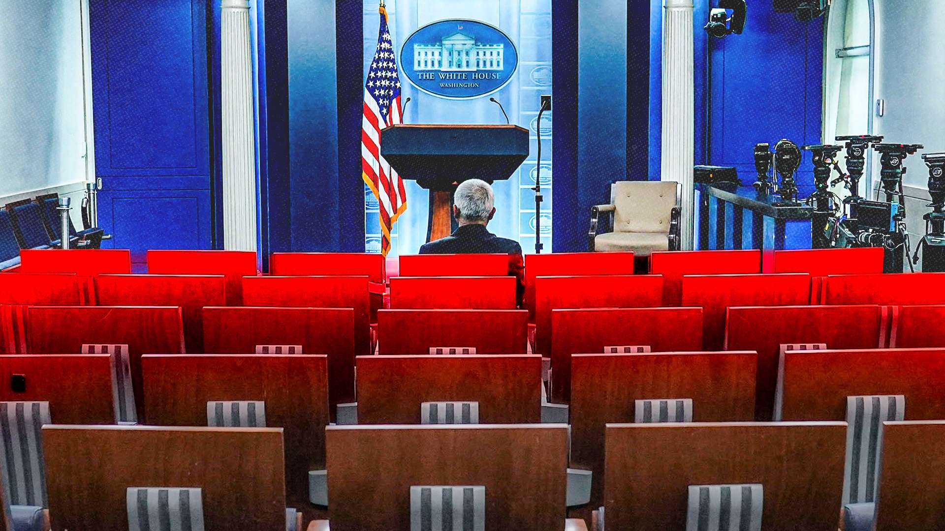 Coverage image for: After Banishing Journalists for Writing 'Purposely Negative' Stories, Trump Invokes 'National Security'