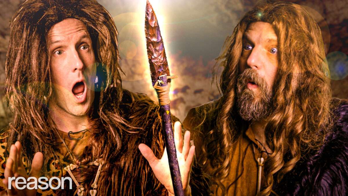 Caveman Invents War