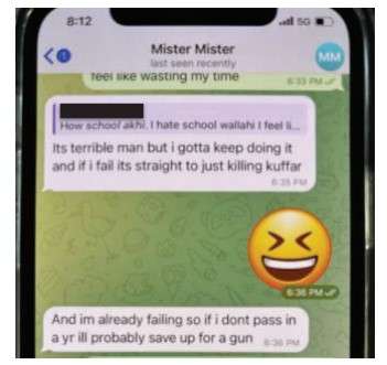 text message screenshot