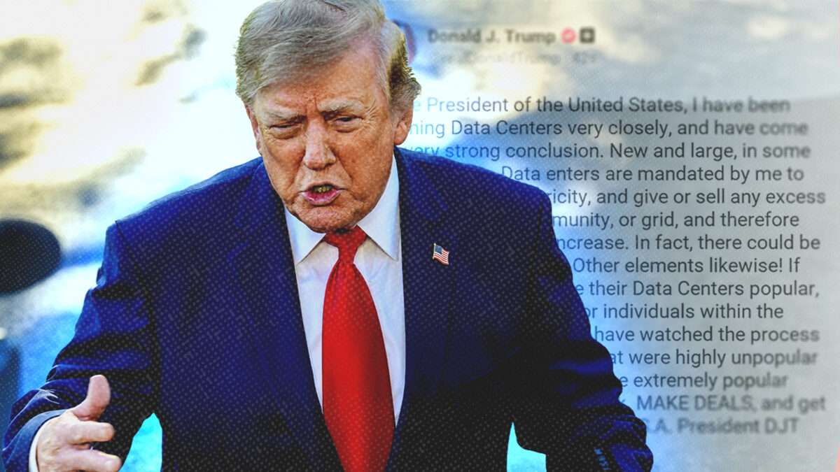 Trump Wants To Force Data Centers To 'Make Their Own Electricity.' Deregulation Would Work Better.