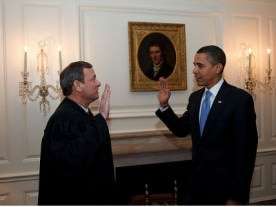 Roberts swearing in