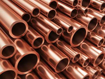 CopperPipesScanrailDreamstime