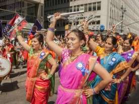 Indian Dancers in NY