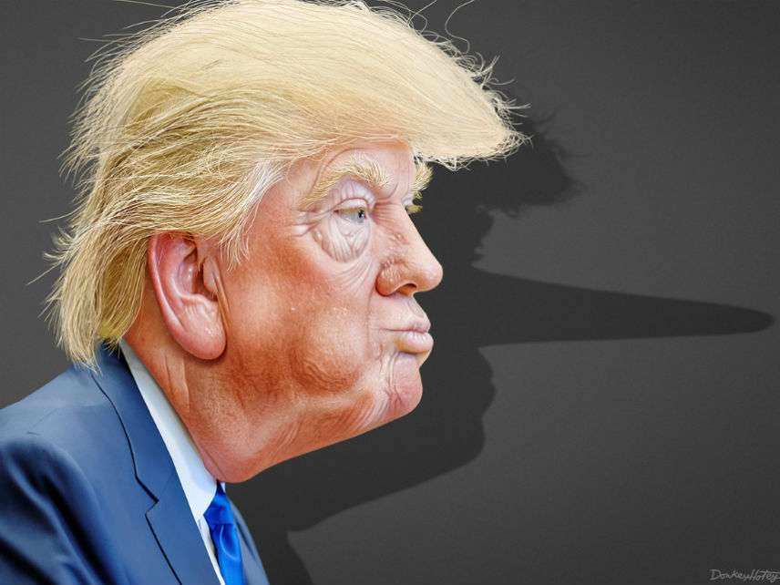 Me no impose no Trump Nose