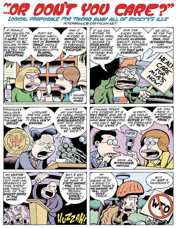 Illustration: Peter Bagge