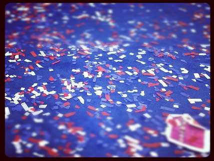 All the lonely confetti, where does it all come from.