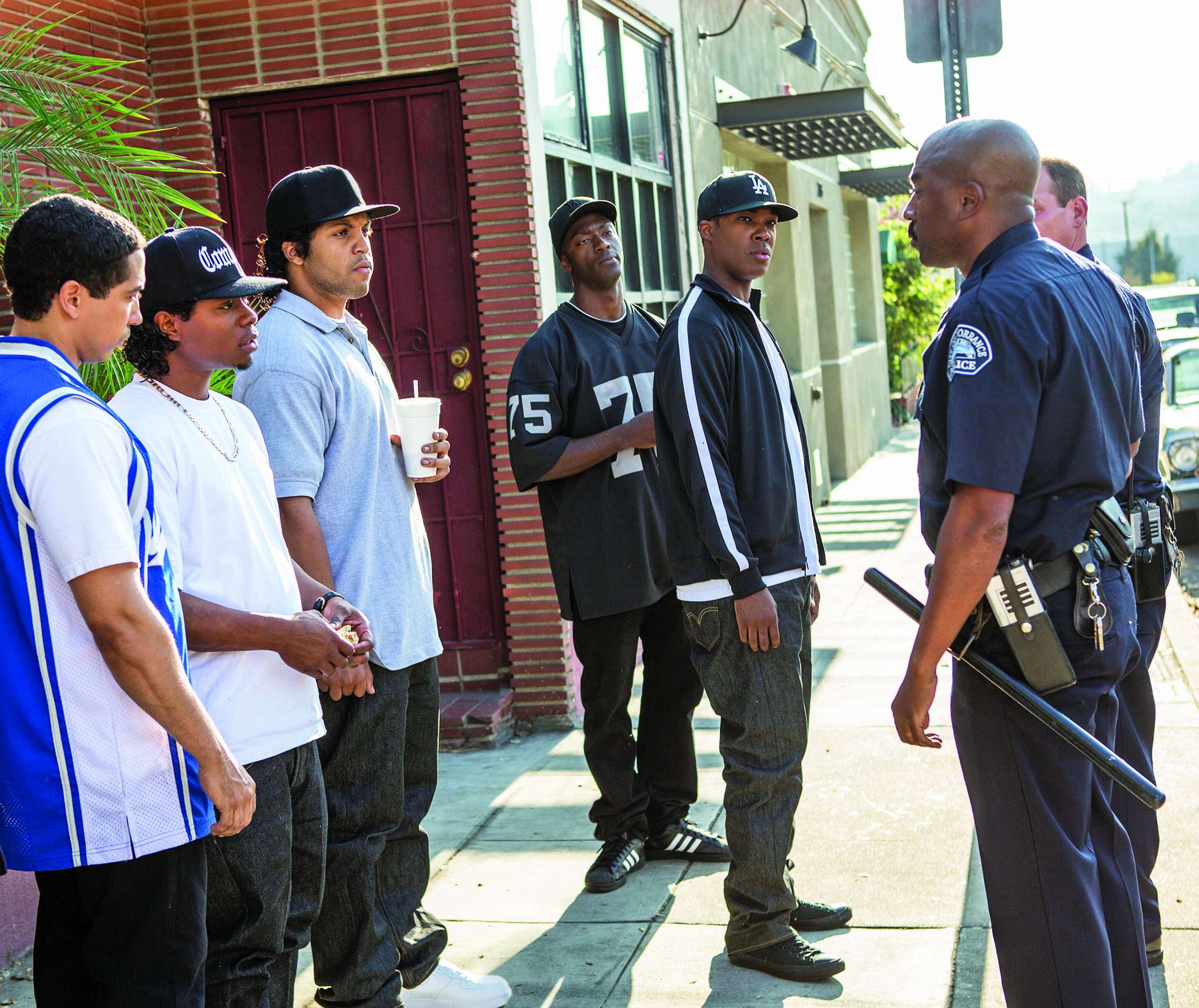 A scene from Straight Outta Compton