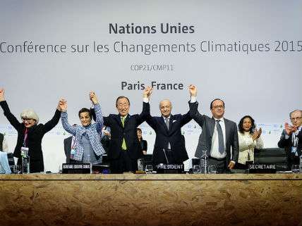A climate agreement is reached in Paris