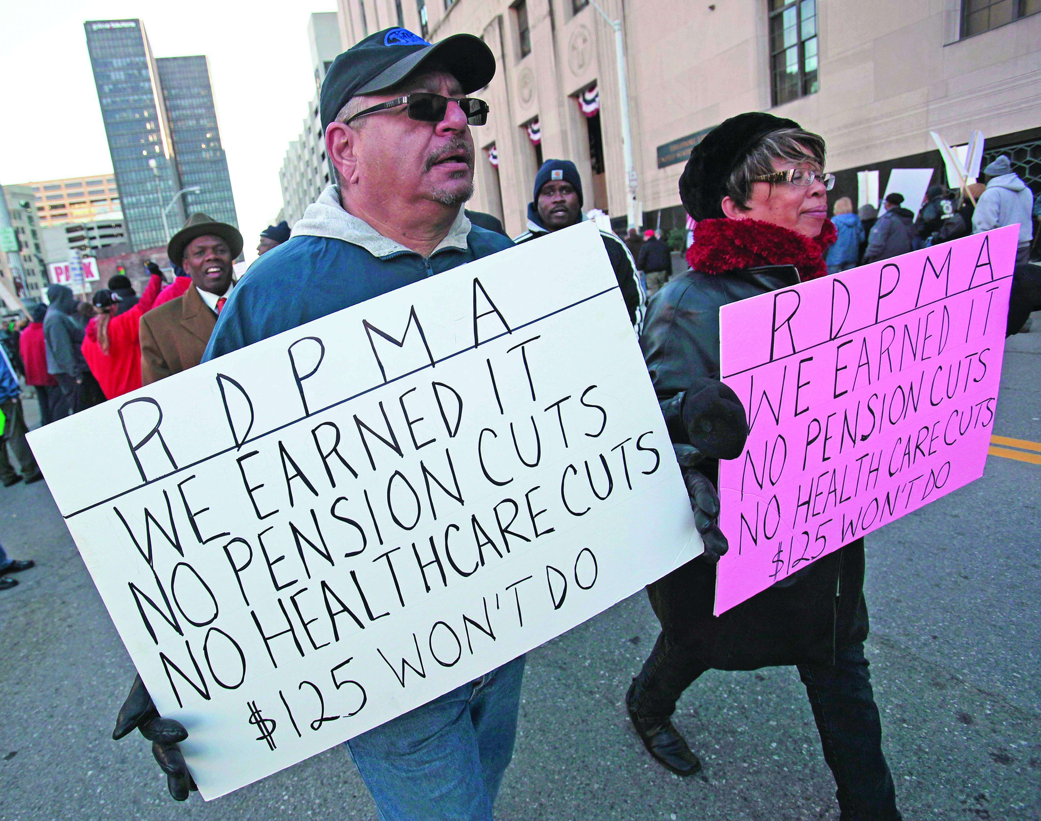 Protesters