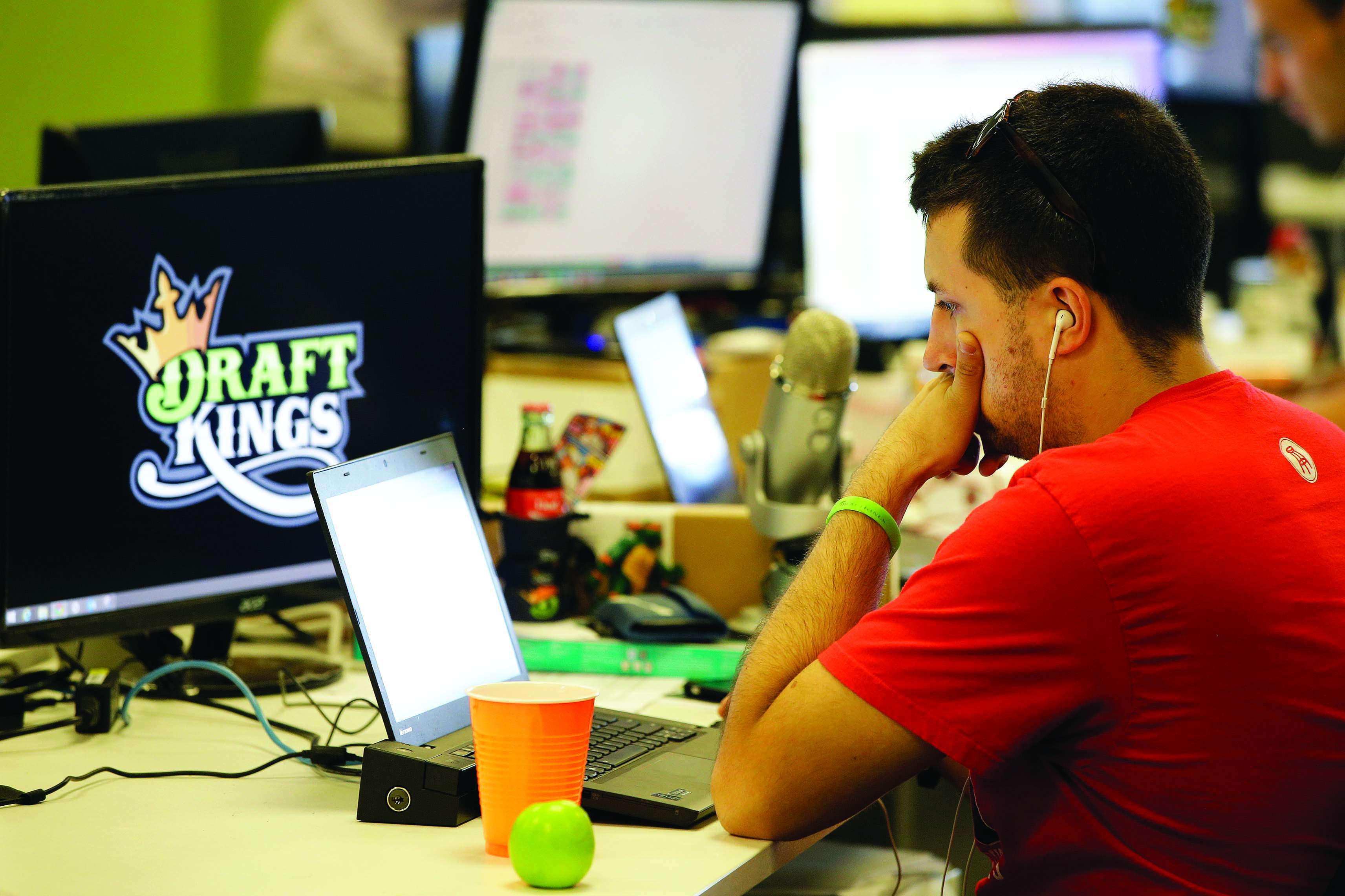 A DraftKings employee