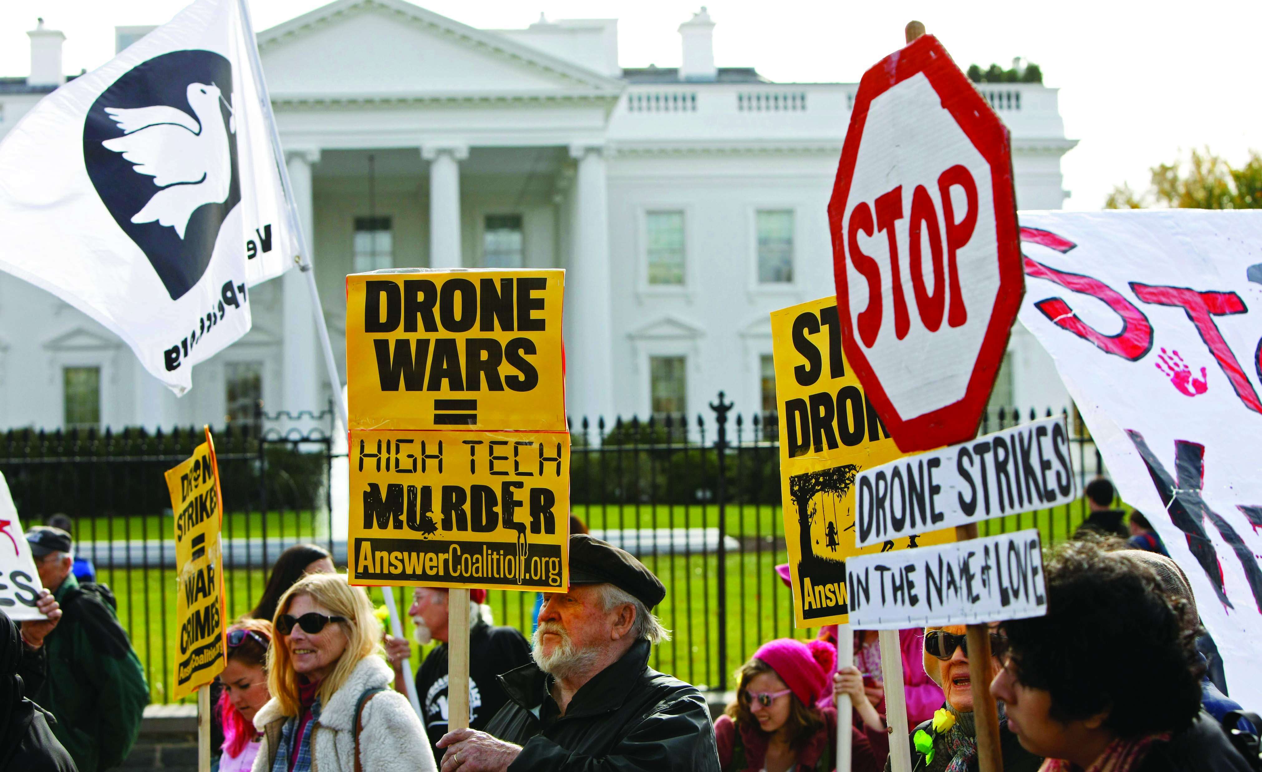 Anti-war rally, Washington D.C., November 2013