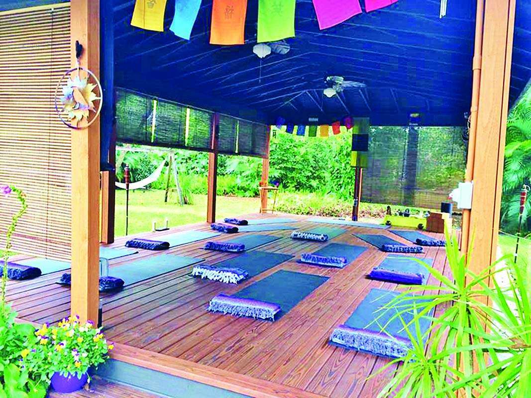 Renee Bierbaum and Raven's Nest yoga studio