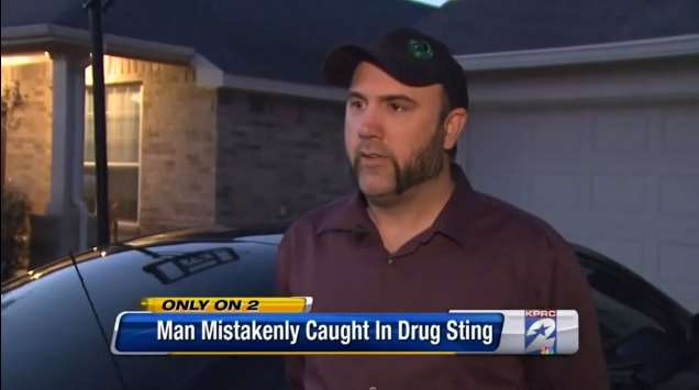 "Are those drugs?" "No, officer, that's just my awesome facial hair."