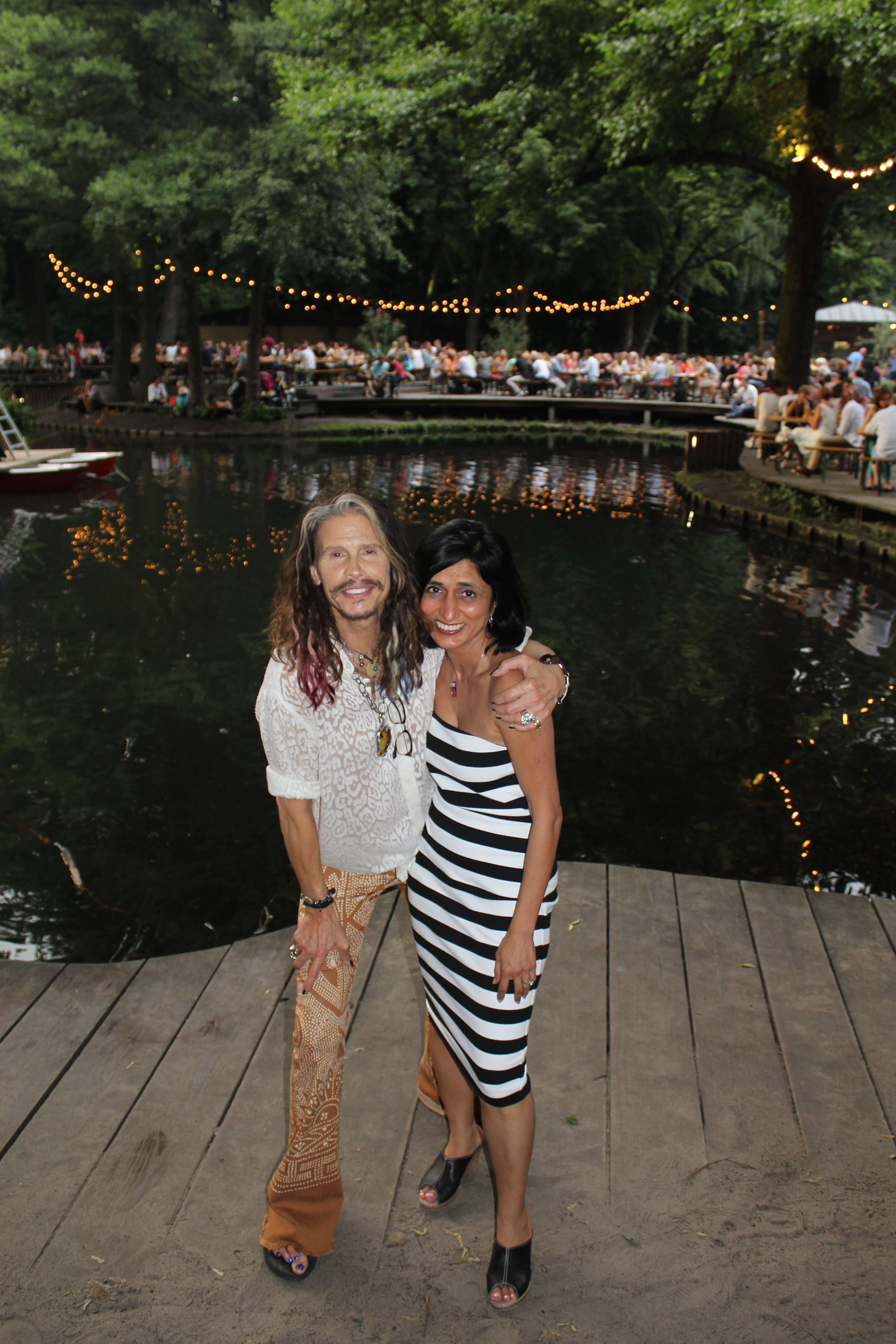 Shikha and Steven Tyler