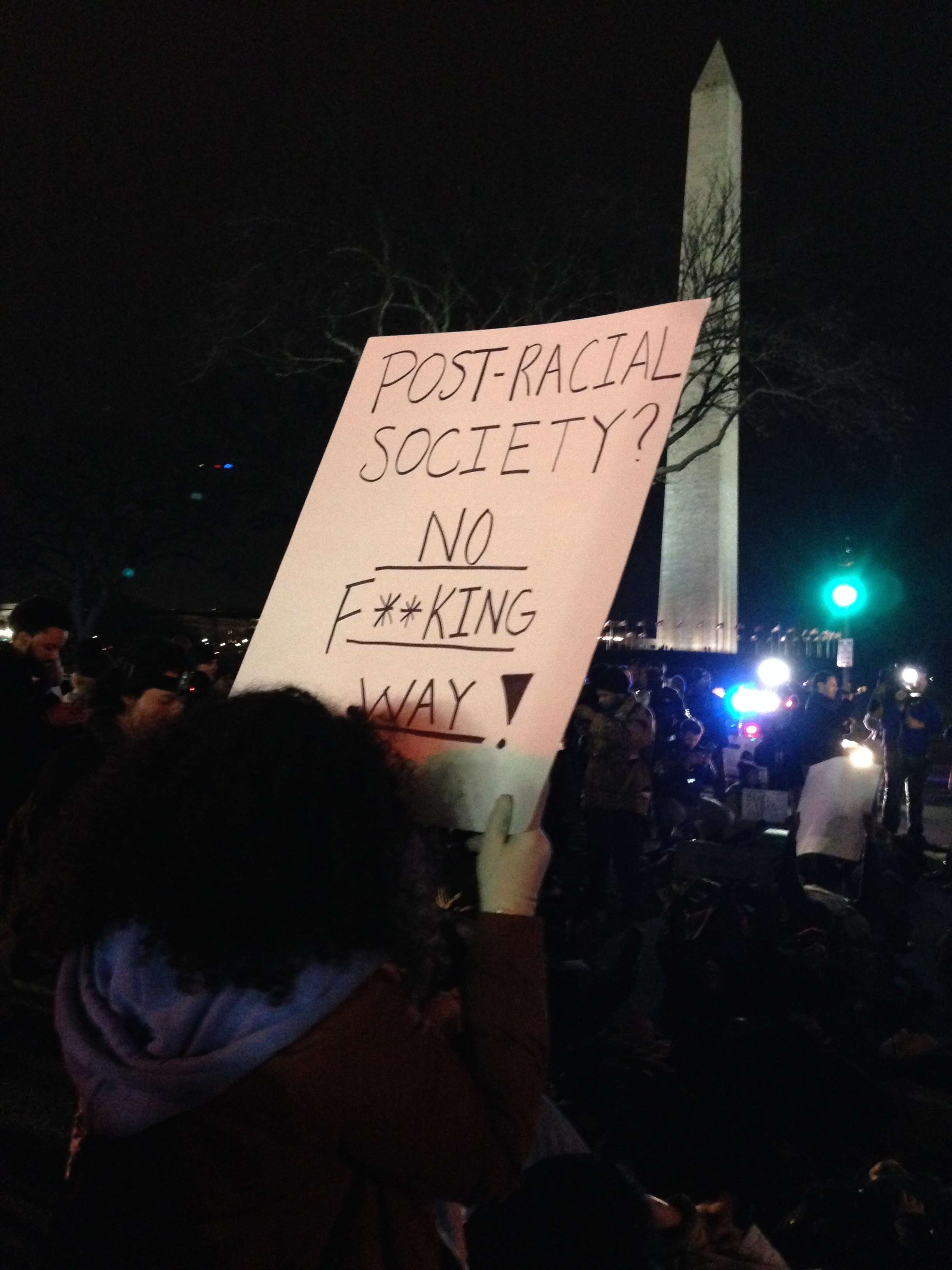 #DCFerguson protesters near the White House