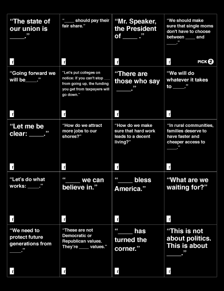 Cards Against Humanity State of the Union