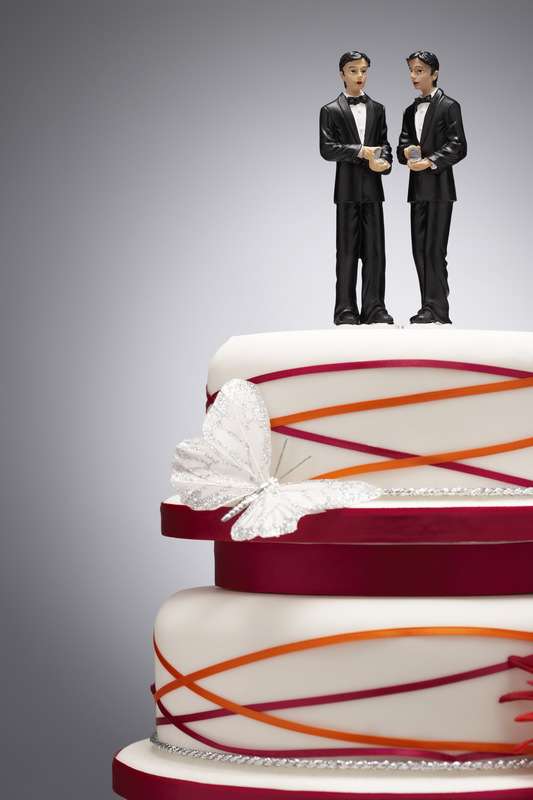 Is this cake also making a statement about clone marriage?