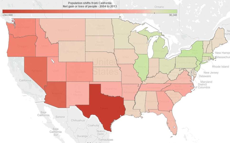 Take A Look At Where Californians Are Fleeing To Reasoncom - 