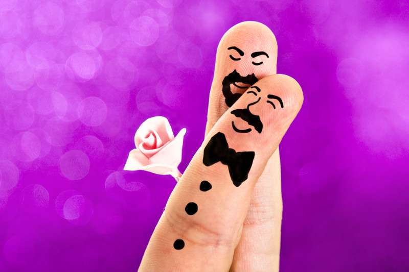Guys, gay marriage stock art is starting to get seriously weird.