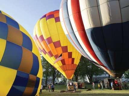 Hot air balloons