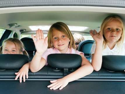 Kids in car