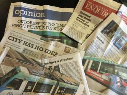 A week's worth of Cincinnati Enquirer streetcar stories