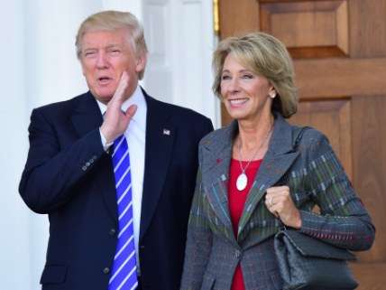 Trump and DeVos