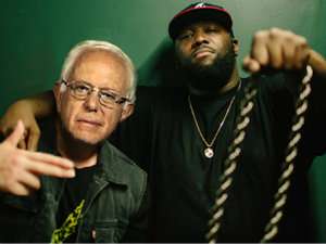 Killer Mike and Bernie Sanders