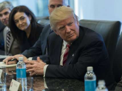 Donald Trump meets with tech leaders at Trump Tower December 14, 2016