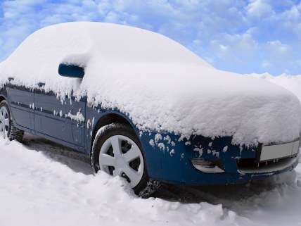 Car in snow