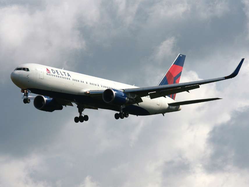 Wo st 01/Wikimedia Commons A Boeing 767-300 of Delta Air Lines landing at Frankfurt Airport