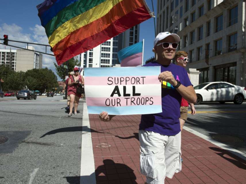 Transgender protest