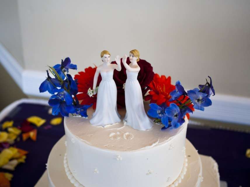 Gay wedding cake