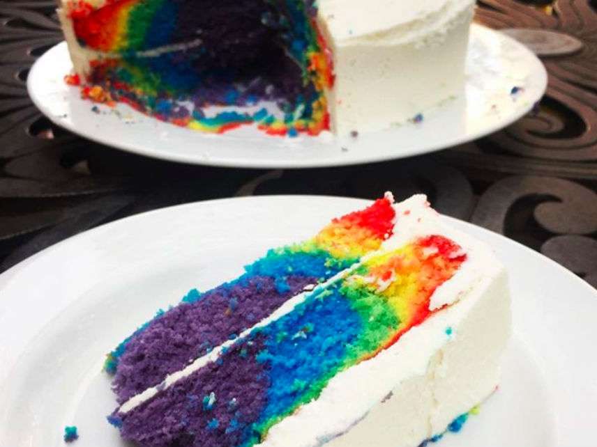 Rainbow cake