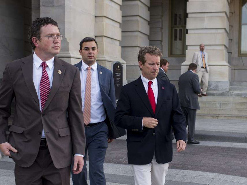 Thomas Massie, Justin Amash, Rand Paul