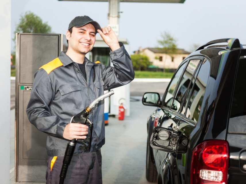 Gas station