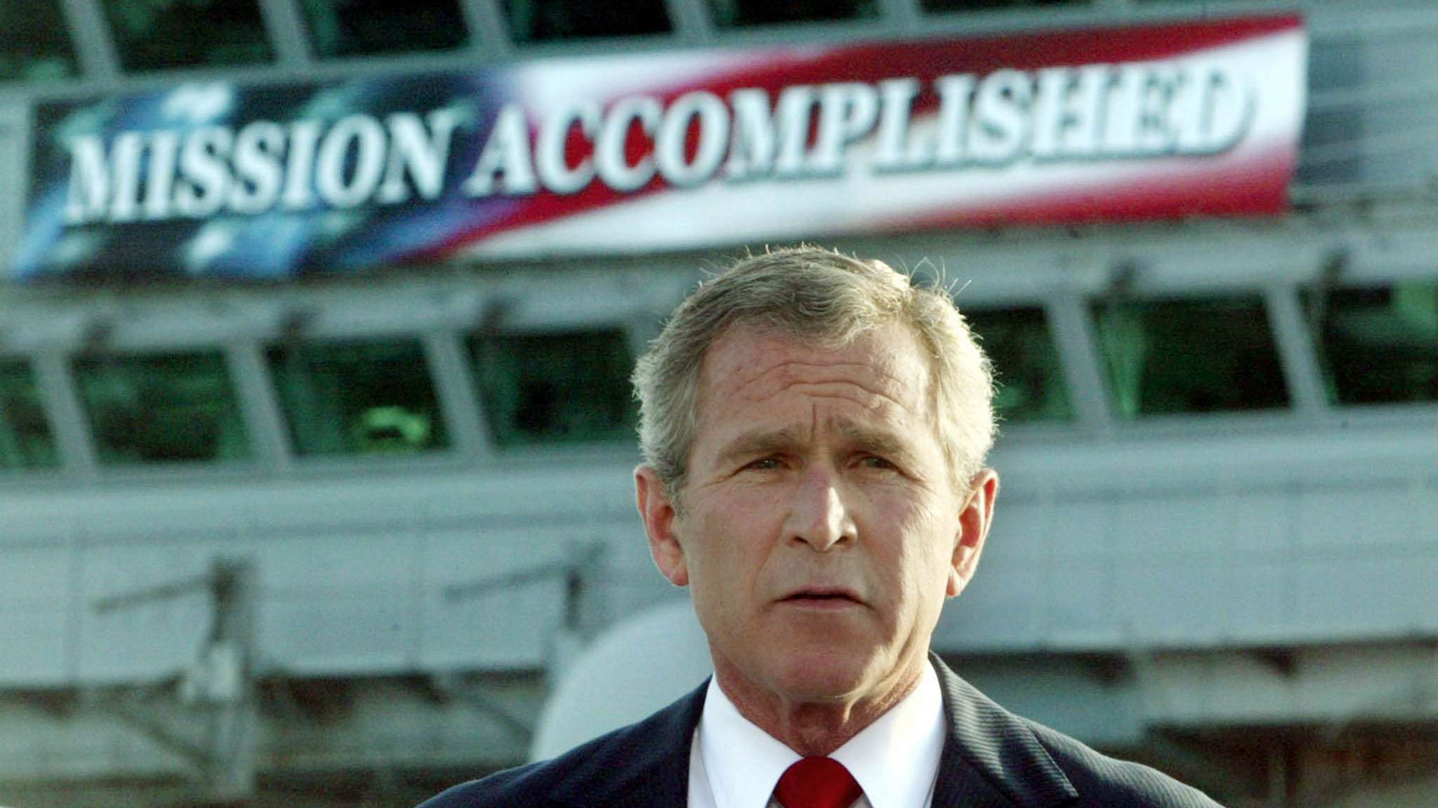 Bush addresses U.S. troops