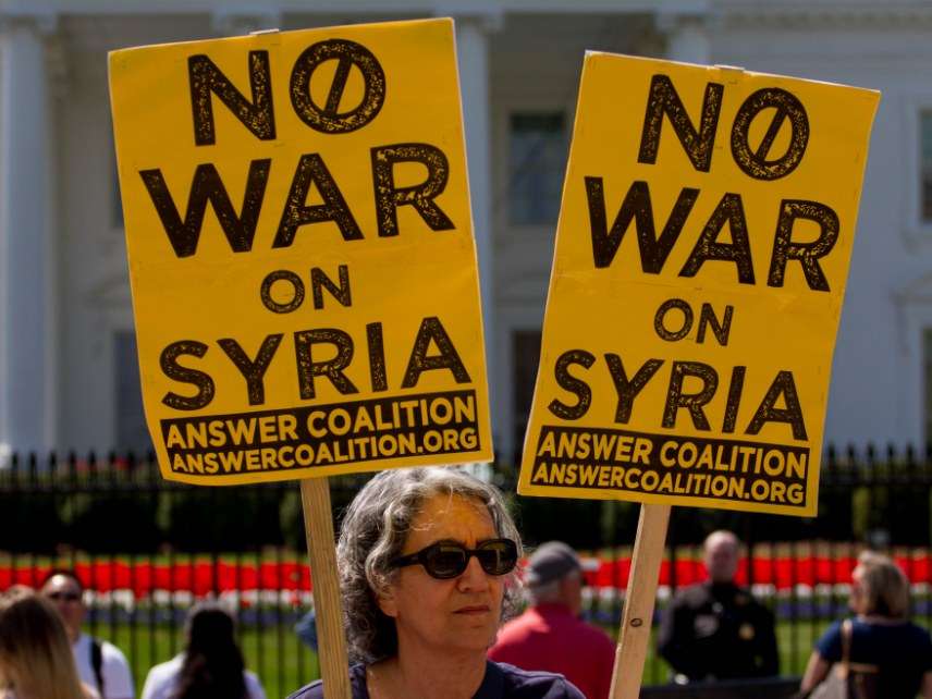 Syria war protesters