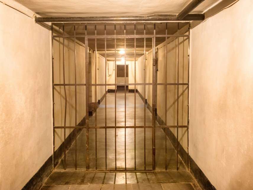 Prison corridor
