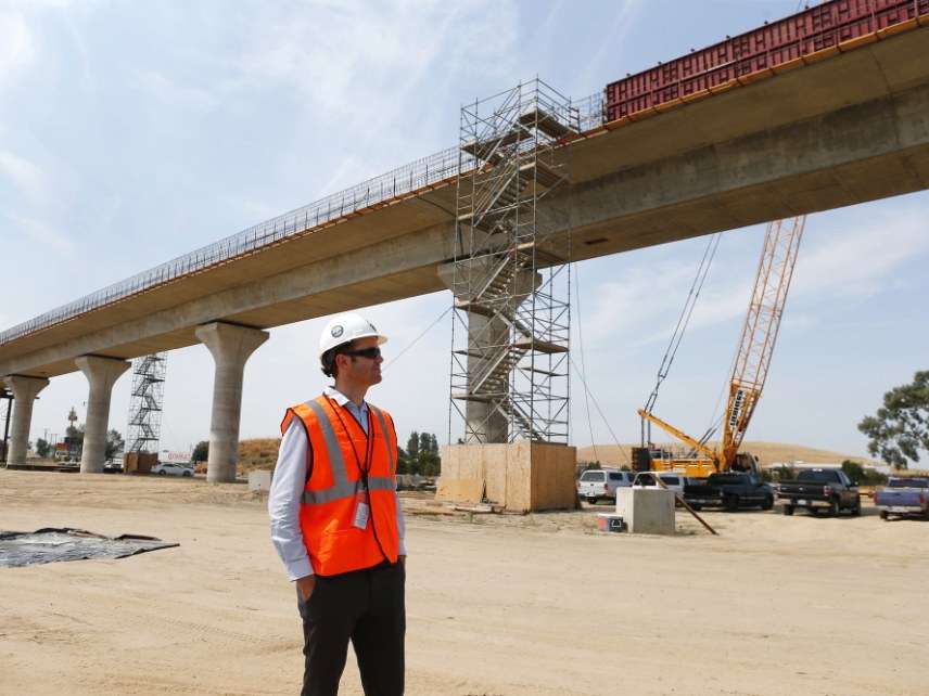 California High-Speed Rail construction