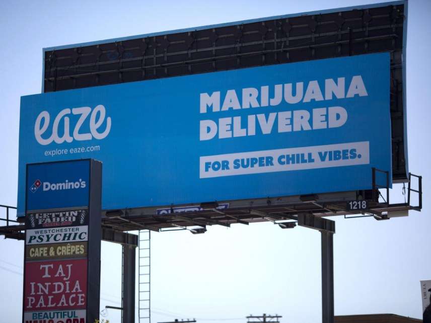 Marijuana advertisement