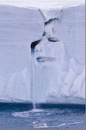 Weeping Face in Arctic Ice! Or, Global Warmingers' Version of the ...