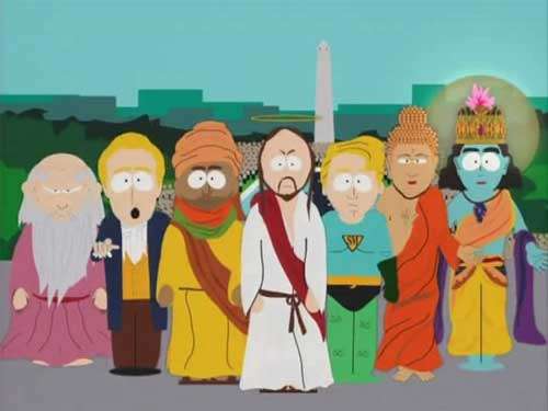 Prophet Muhammed, South Park, super best friends