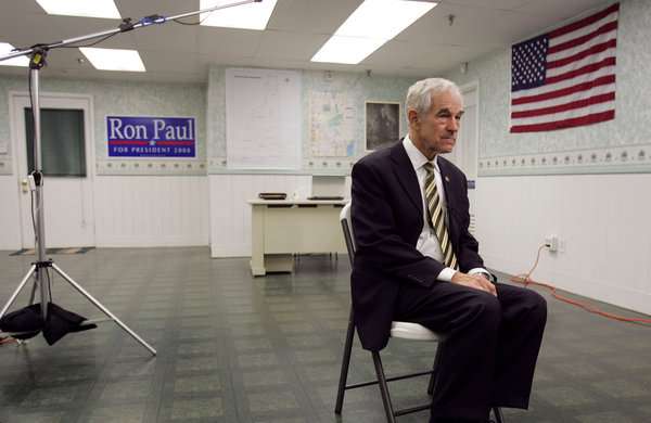 Ron Paul haz a sad