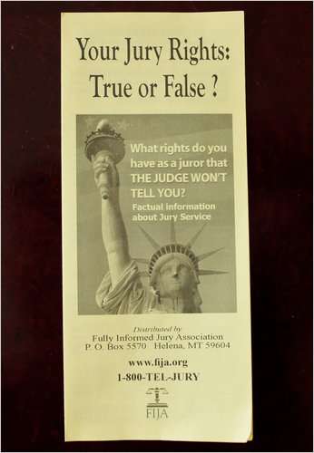 Judge Rules That Advocating Jury Nullification Is Not A Crime 